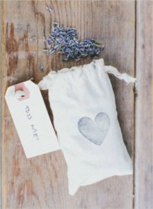 Eco Bag with Lavender Petals To Throw