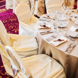 Remember Loved ones At Your Wedding - empty chair and table setting for them.